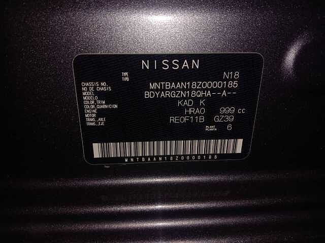 Nissan  1.0T VL CVT